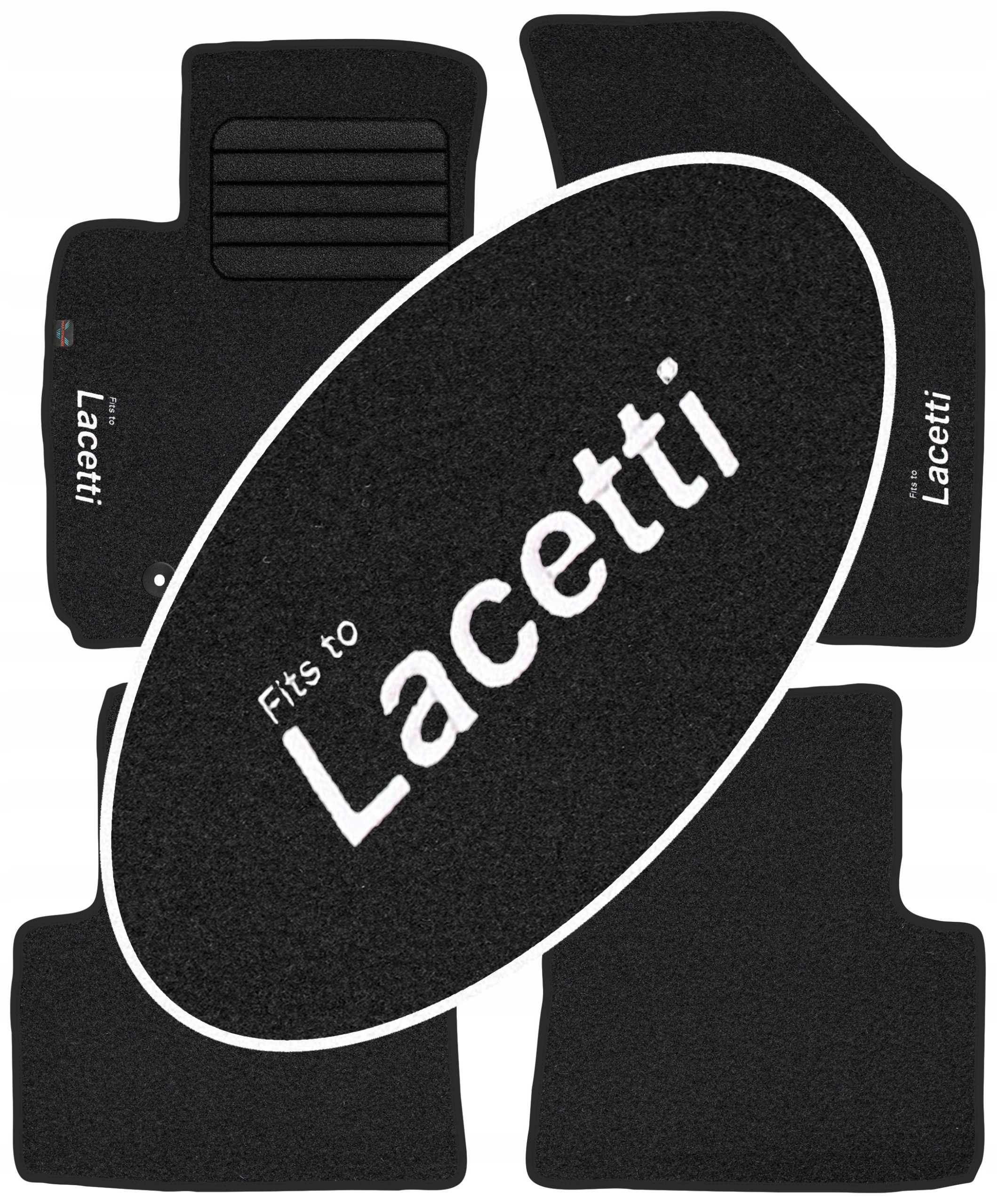 

Chevrolet Lacetti 2003-2008 Welurowe z Haftem