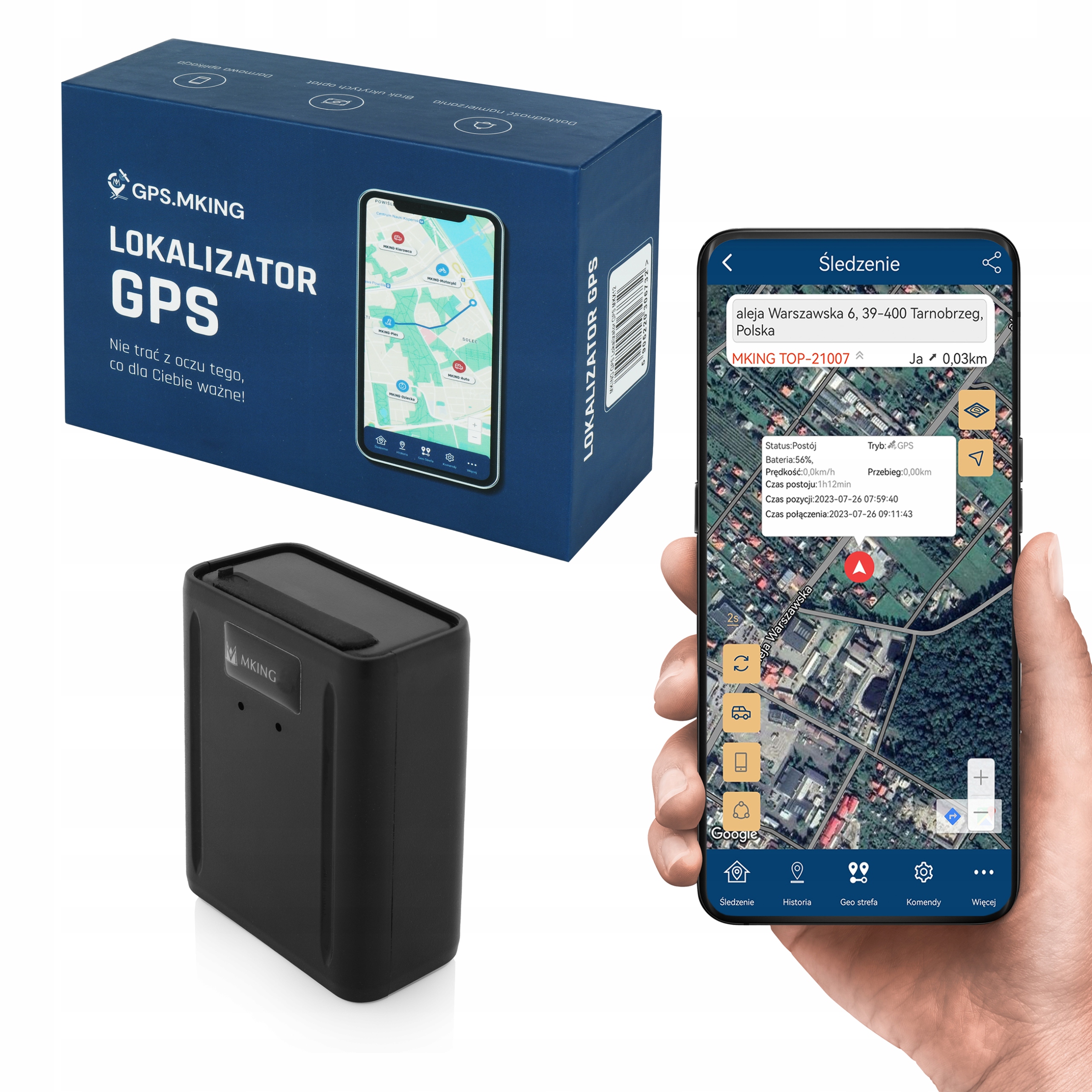 Lokalizator GPS 40 dni MAGNES ŚLEDZENIE PODSŁUCH