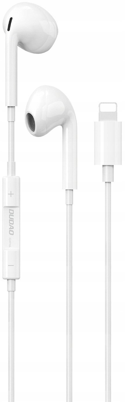 Słuchawki Dudao Słuchawki douszne Dudao X14PROL-W1 Lightning białe