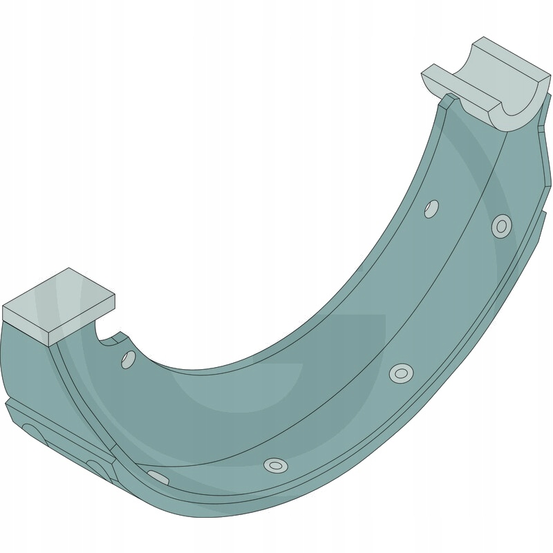 BPW Szczęka hamulcowa