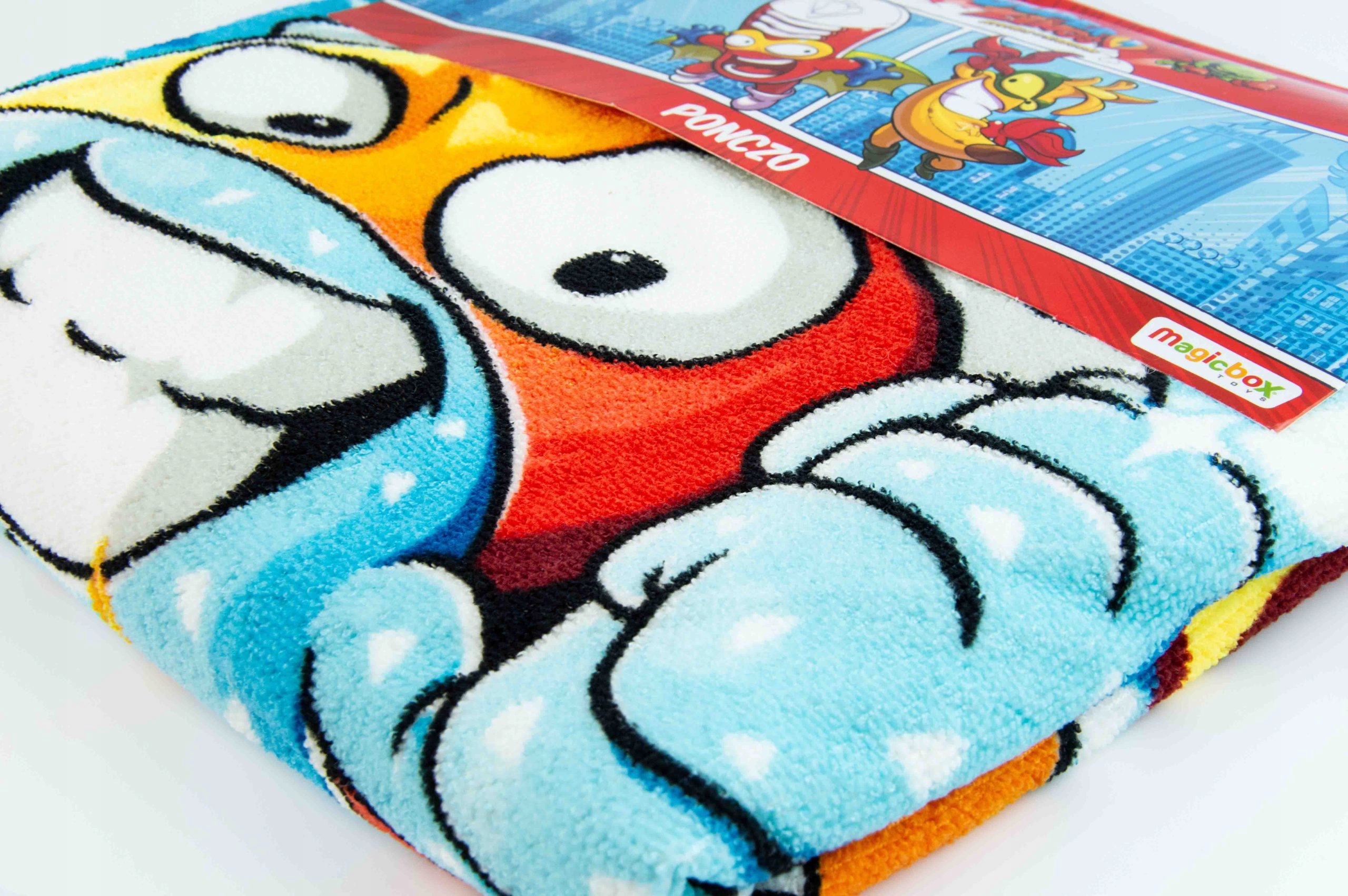 PONCZO KĄPIELOWE okrycie plażowe RĘCZNIK chłopięcy Stan opakowania oryginalne