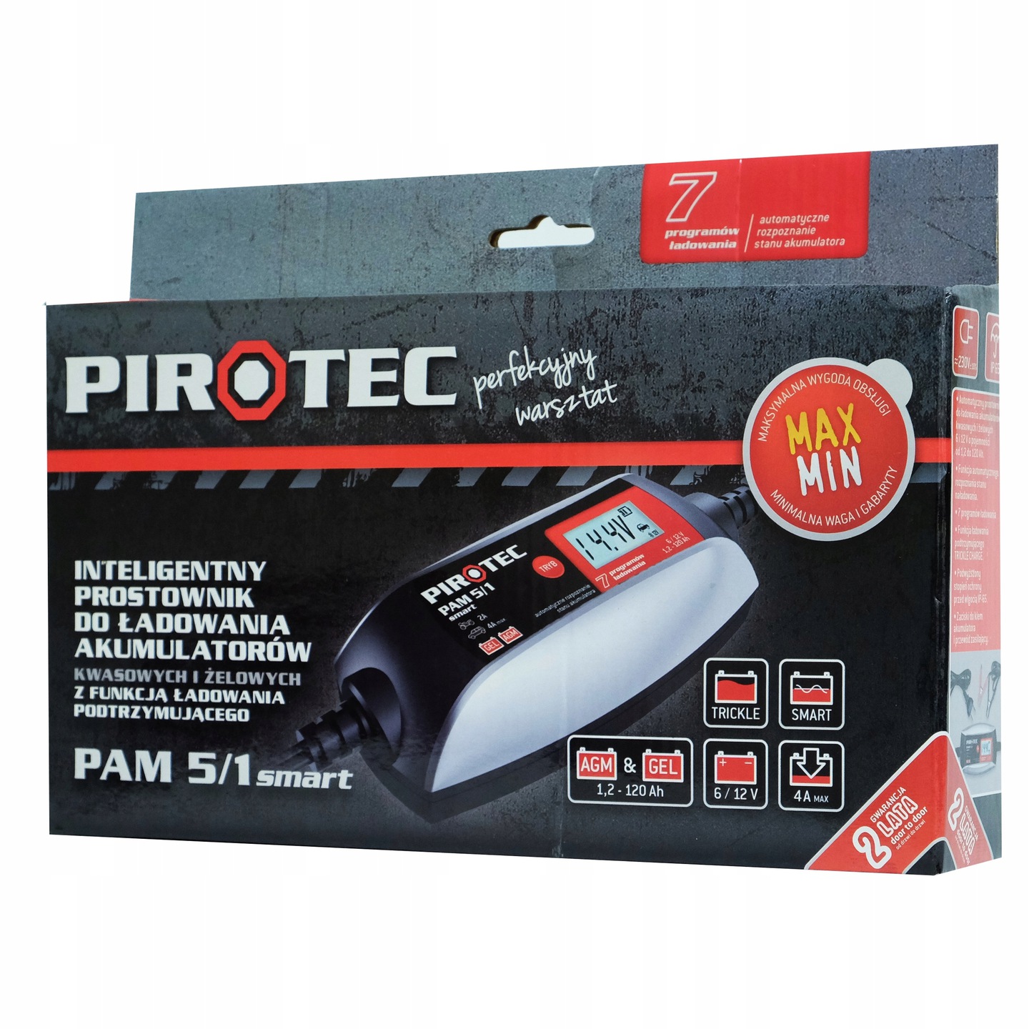 PIROTEC PROSTOWNIK PAM 5/1 SMART Marka Pirotec
