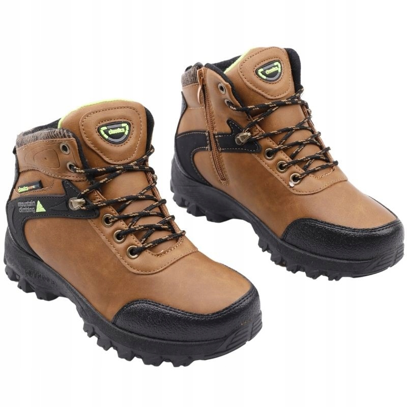 ŚNIEGOWCE MŁODZIEŻOWE OCIEPLANE BUTY SPORTOWE ZIMOWE DZIECIĘCE BOTKI SUWAKI Bohater Inny