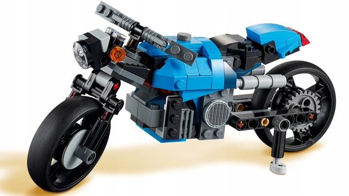 LEGO CREATOR 3W1 Supermotocykl 31114 Płeć chłopcy