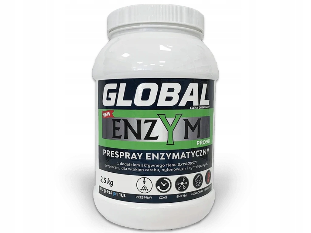 Levně Global Enzym Pro98 – Prespray na praní koberců a čalounění 2,5kg
