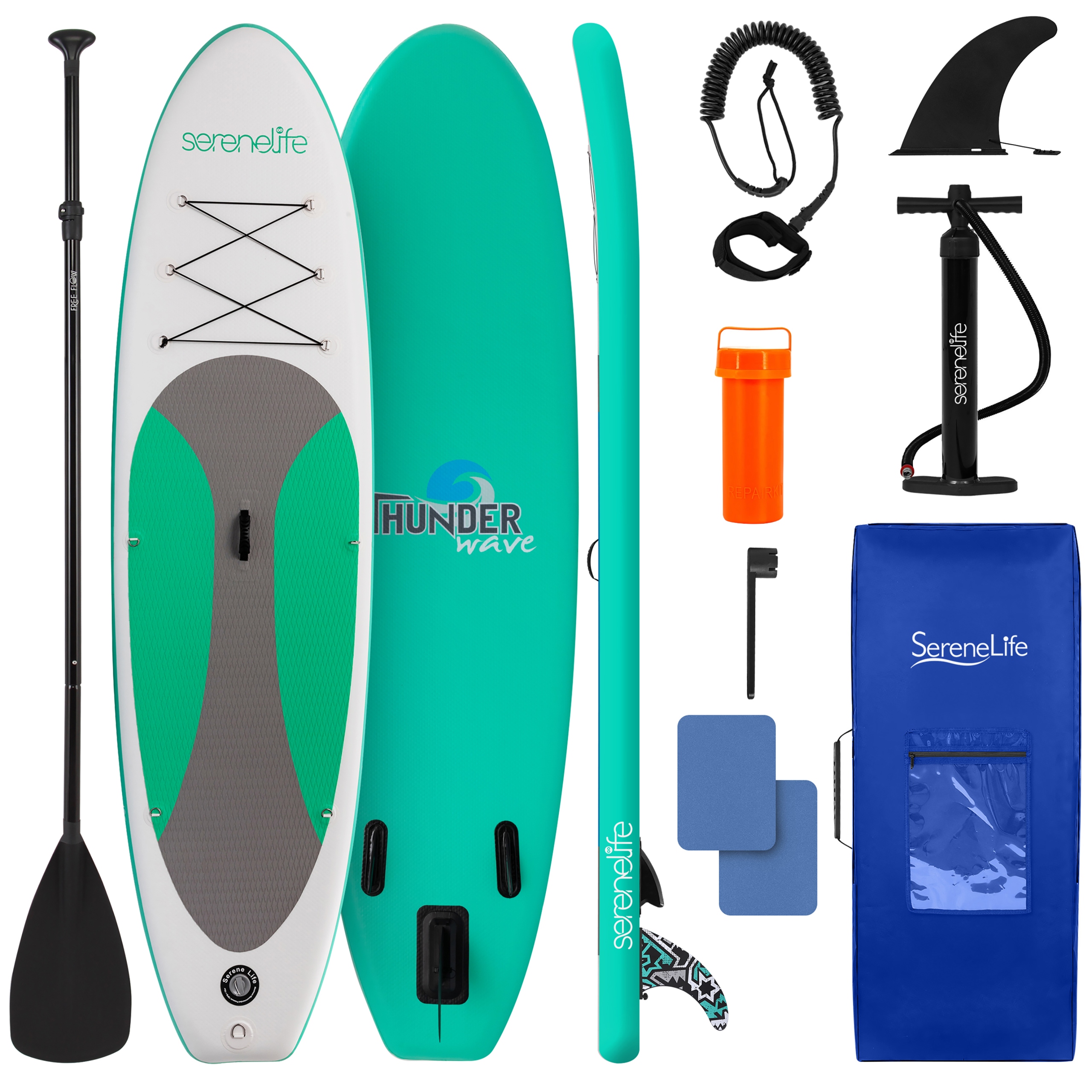 Deska Sup Serenelife Do Pływania Paddle Board Duży Zestaw