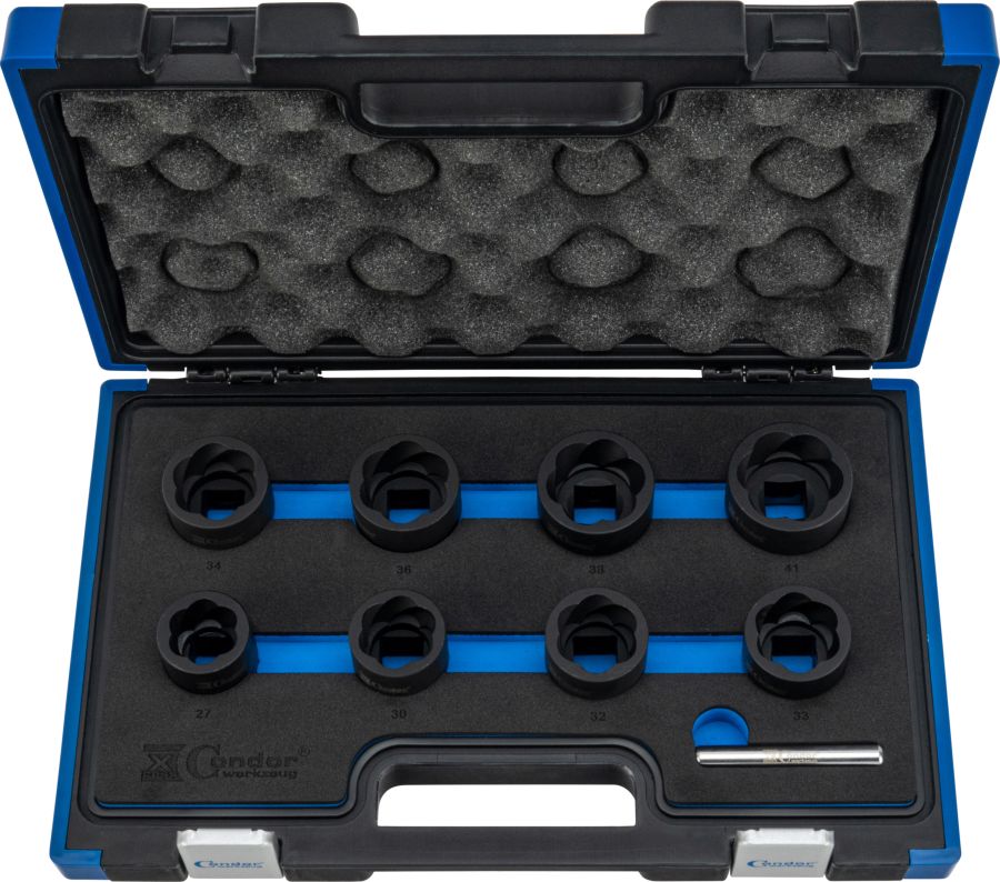 NASADKI DO OBROBIONYCH ŚRUB 27-41 mm, 9 szt. X-Cess Kod producenta C.2129