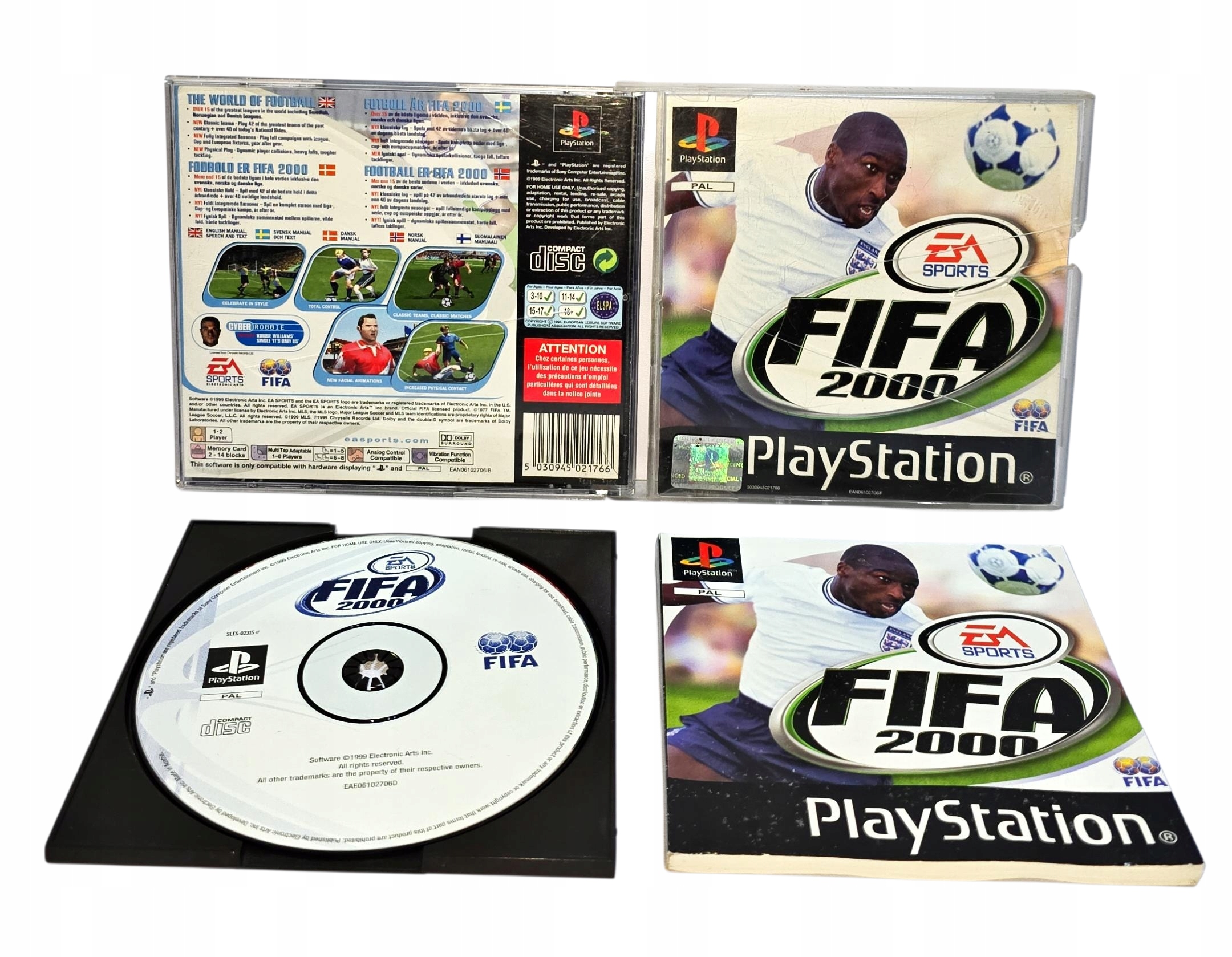 FIFA 2000 PlayStation (PSX) CZYTAJ OPIS !!
