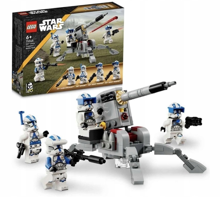 Lego Star Wars 75345 Bojová sada vojáci Klony z 501. legie