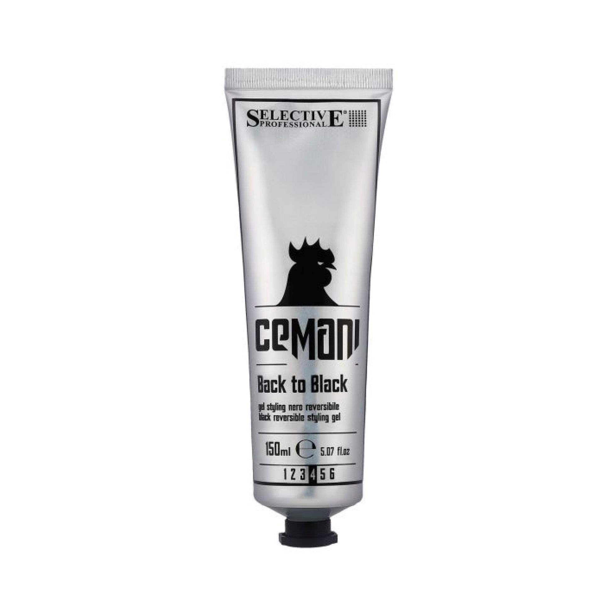

Selective Żel Do Włosów Cemani Back To Black 150ml