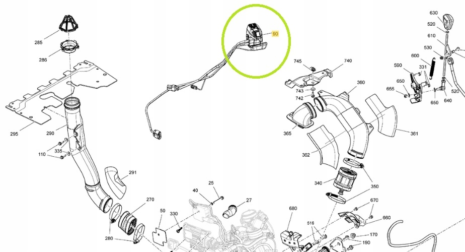 Manetka gazu CAN-AM Outlander Dopasowanie do pojazdu produkt dedykowany