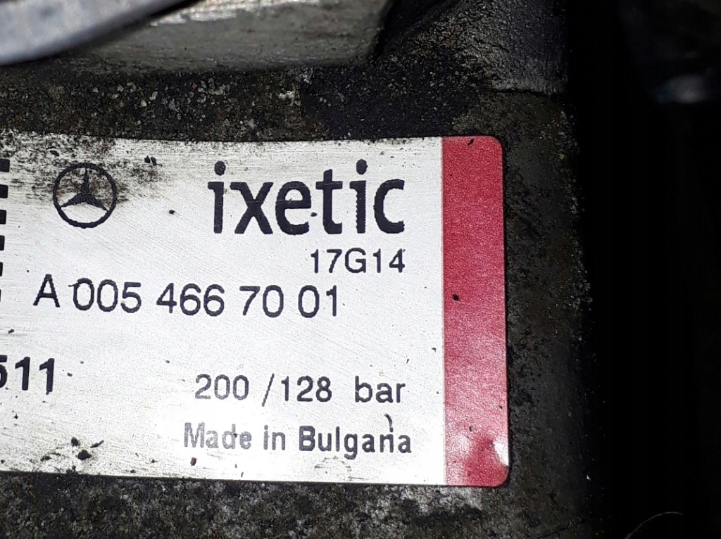 POMPA ZAWIESZENIA ABC A0054667001 MERCEDES W221 CL Producent czesci Mercedes Benz OE