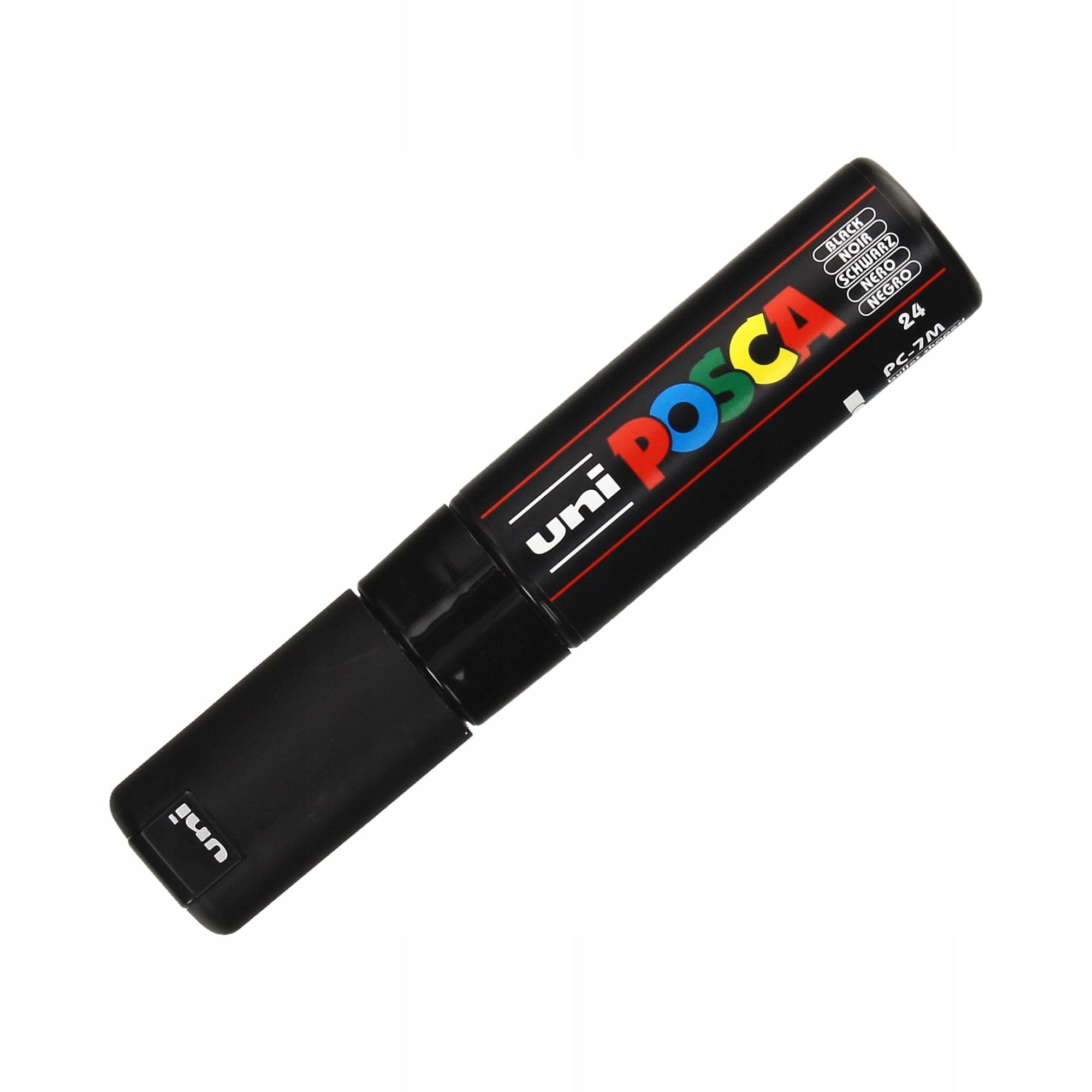 

Marker z farbą plakatową czarny Uni Posca PC-7M