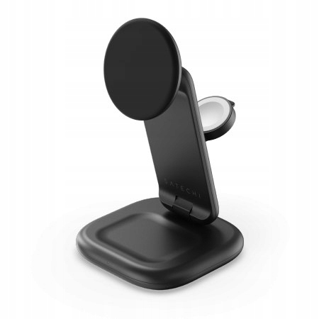 Satechi 3-in-1 Qi2 25W Foldable Charging Stand – skladacia nabíjačka