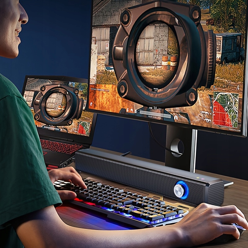 Compact USB-Powered Computer Speakers with 3.5mm Aux - Plug & Play Mini Kod producenta DNYYAoetook19