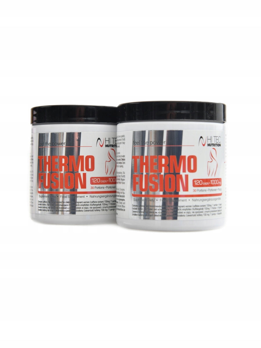 Nutrition Thermo fusion 1000 mg 2 x 120 kapslí ekonomy pack