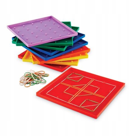 

Geoplan kolorowy siatka 5 x 5