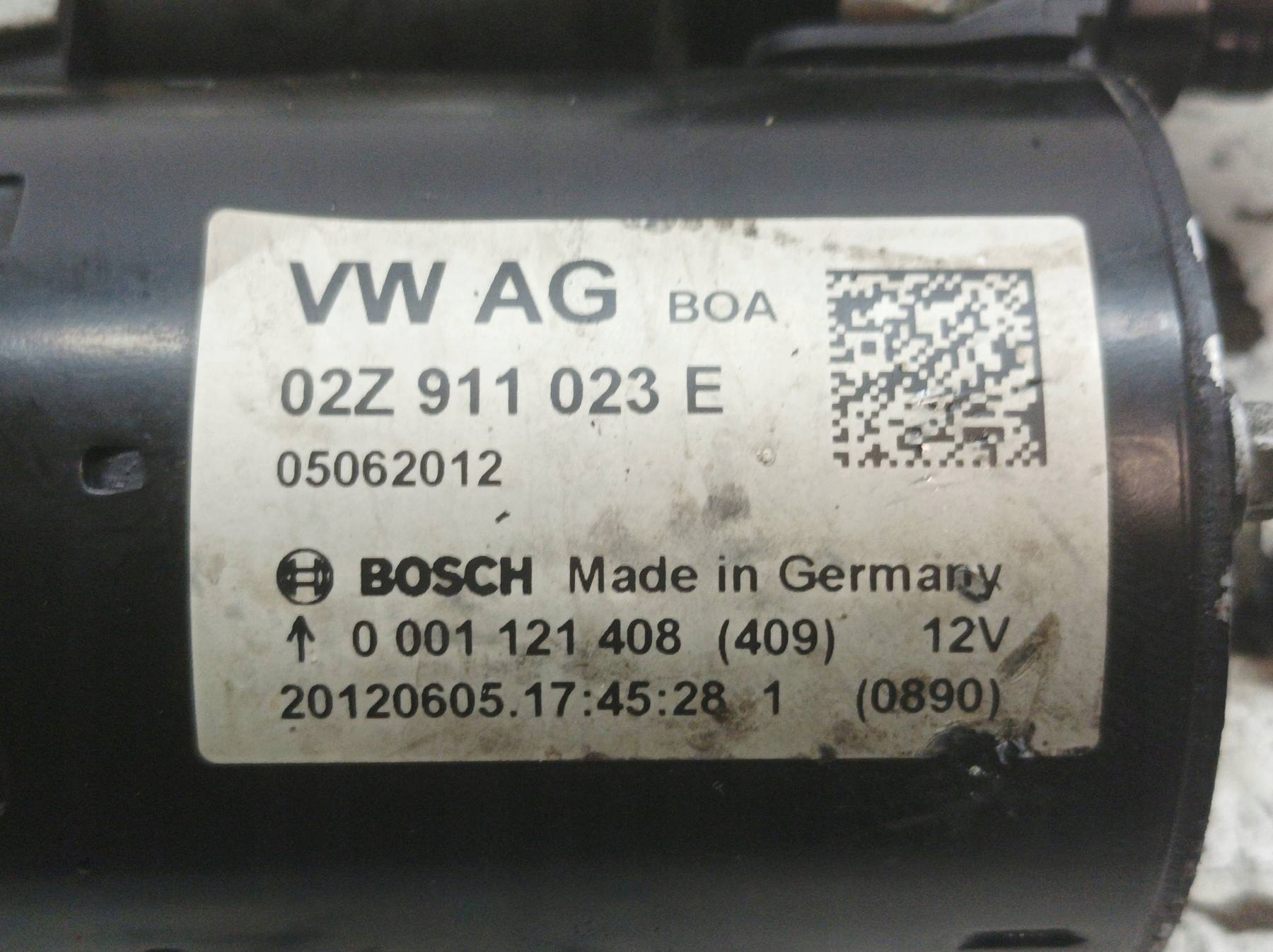 starter 02Z911023E 1.4 TSI VW Volkswagen Jetta VI (2010- )
