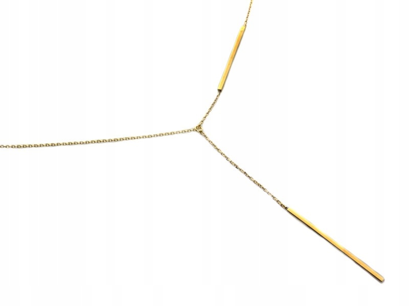 Dámský zlatý náhrdelník 585 je ideální jako dárek 14kt