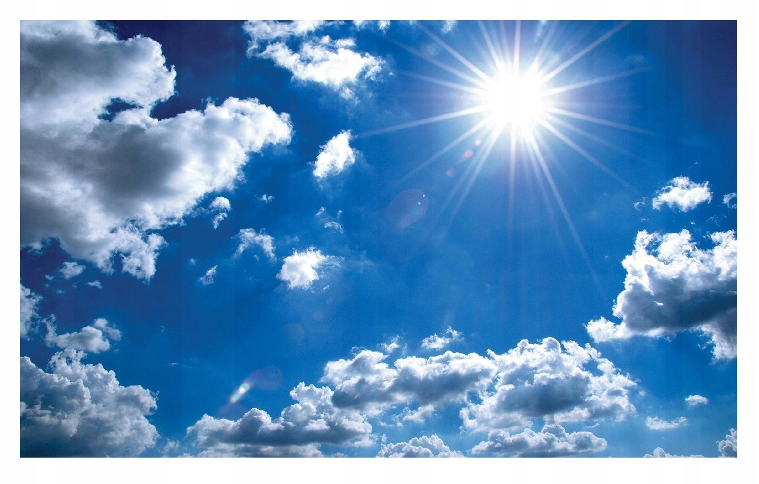 Fototapeta Nebe Mraky Strop Slunce 3D 312x219