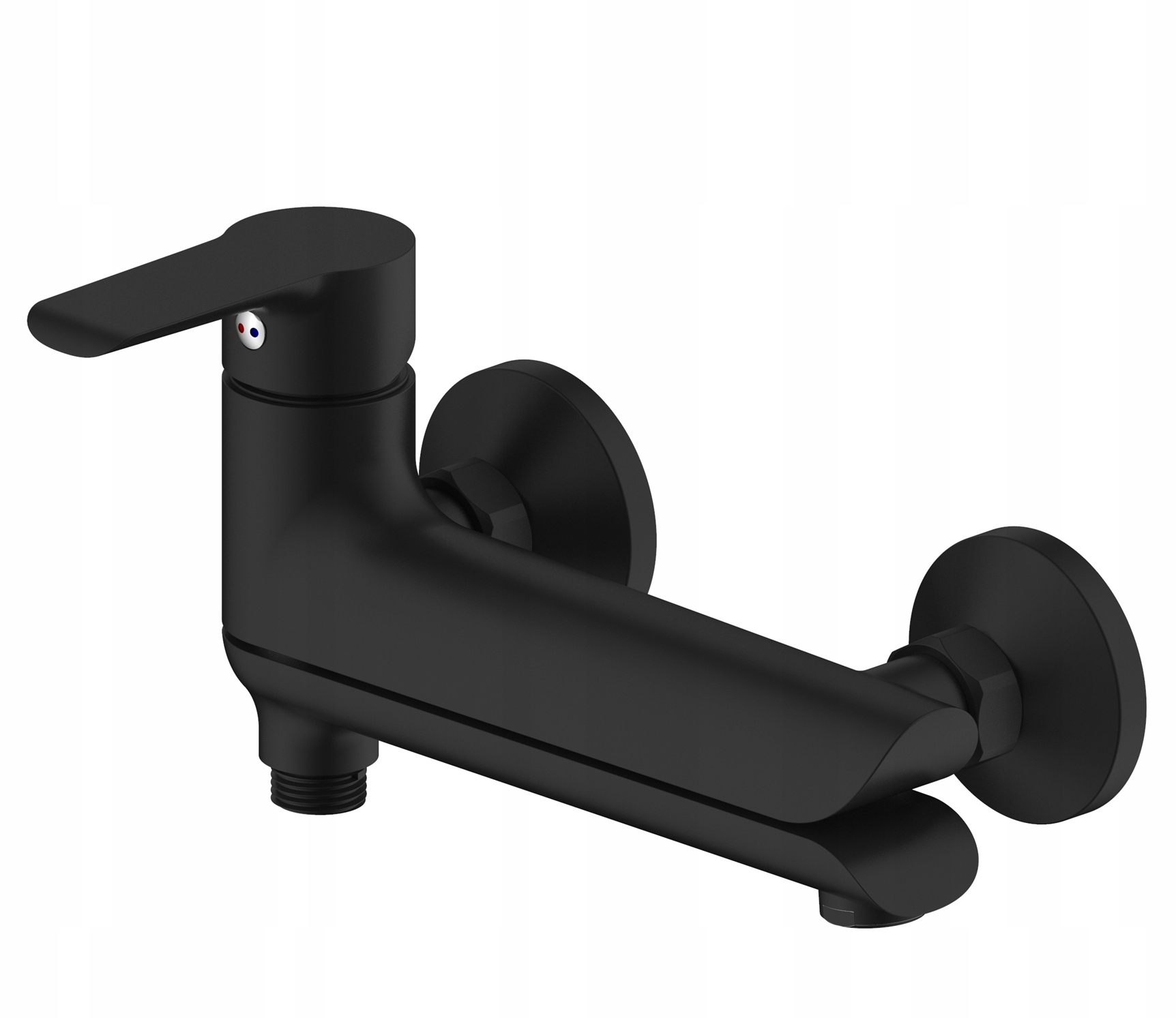 BATERIA WANNOWA CZARNA PRYSZNICOWA SKŁADANA