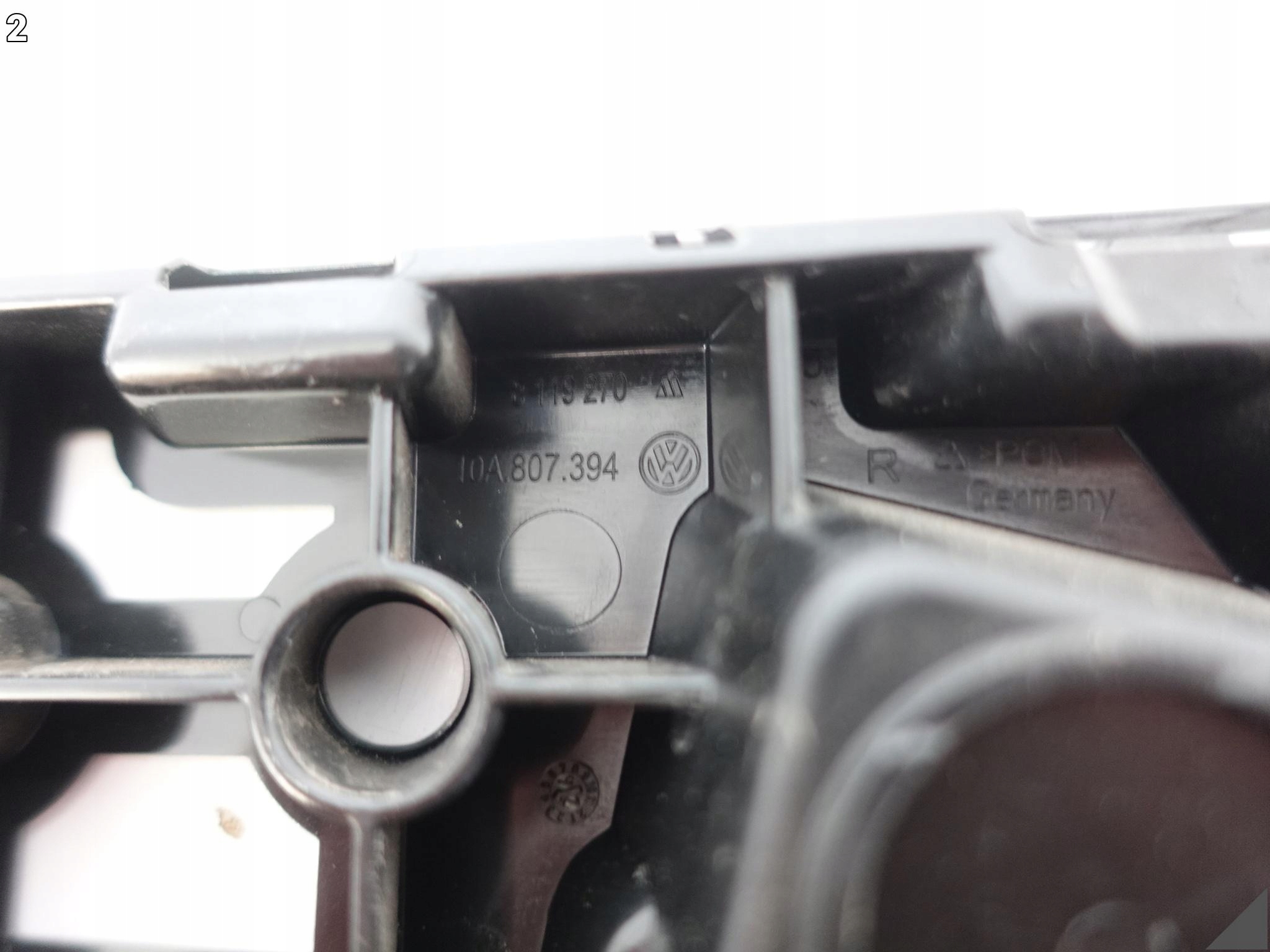 VW ID3 ID.3 10A 19-26 support holder bracket W bumper right rear part
