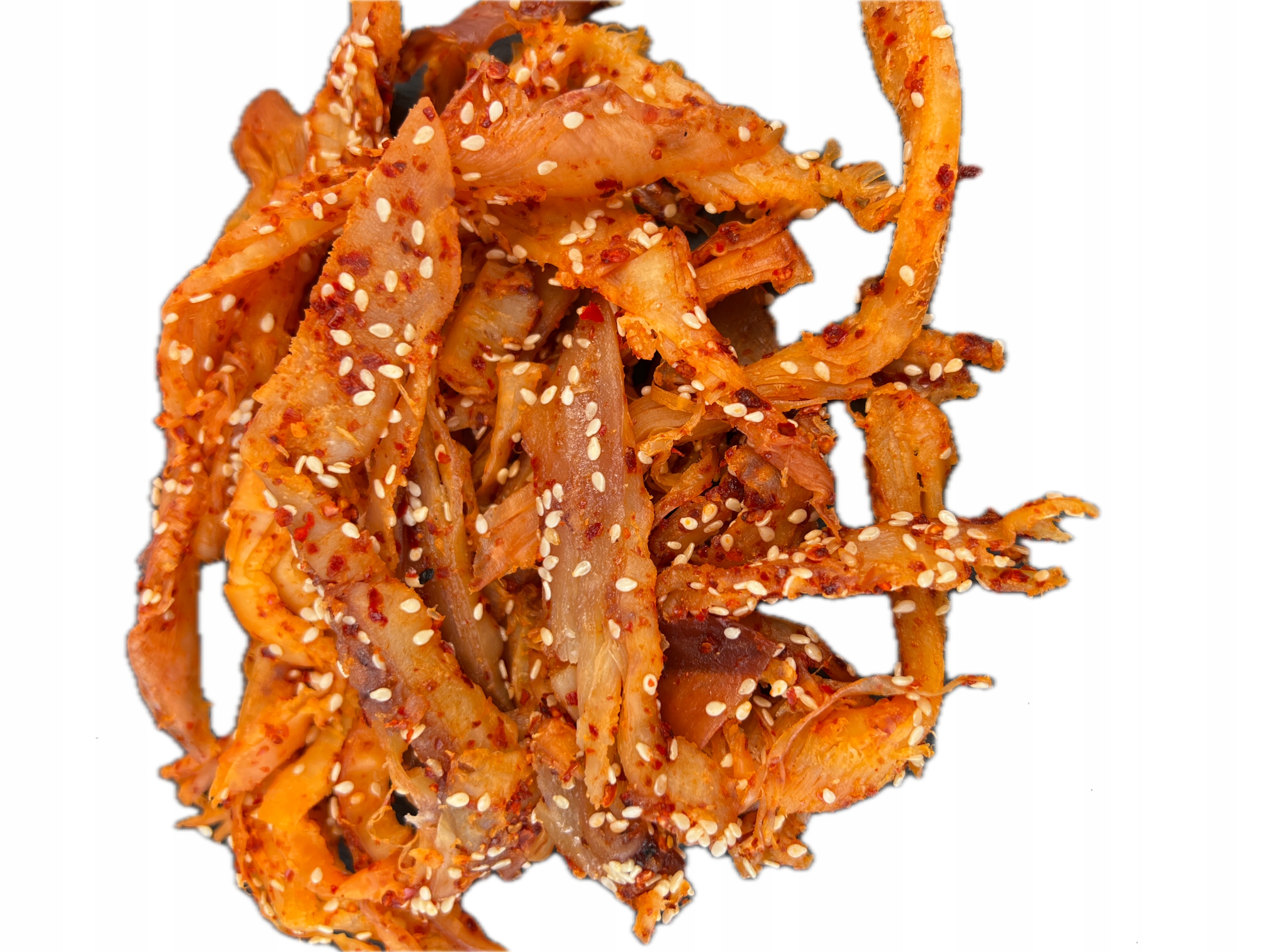Kalmar sušený s chilli papričkami a sezamem 1 kg svačinka k pivu