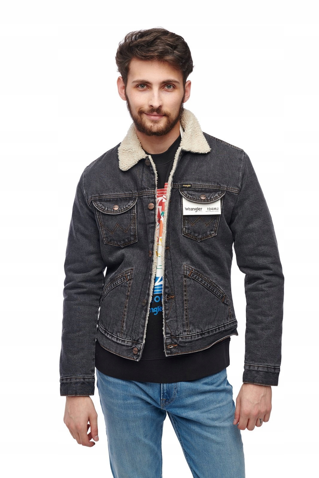 

Wrangler 124MJ Sherpa Black 2 Years W4MSV271H S