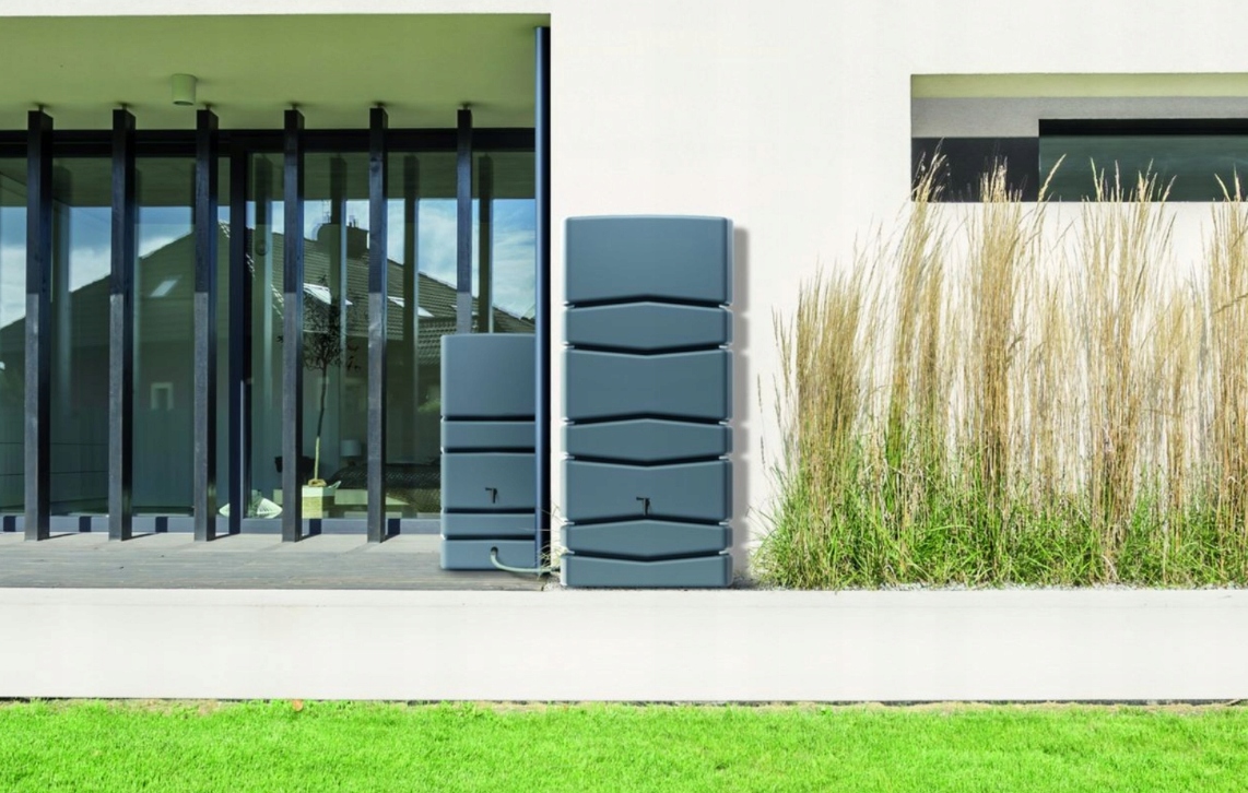 ZBIORNIK NA DESZCZÓWKĘ Waterform Aqua Tower [350L] ANTRACYT PROSPERPLAST EAN (GTIN) 5905197372464