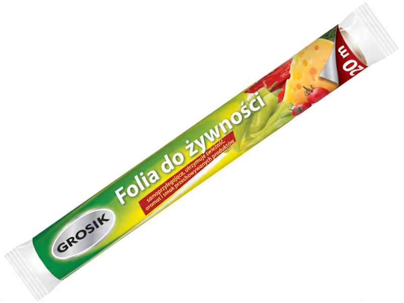 

Grosik Folia Do Żywności 20 M Samoprzylegająca
