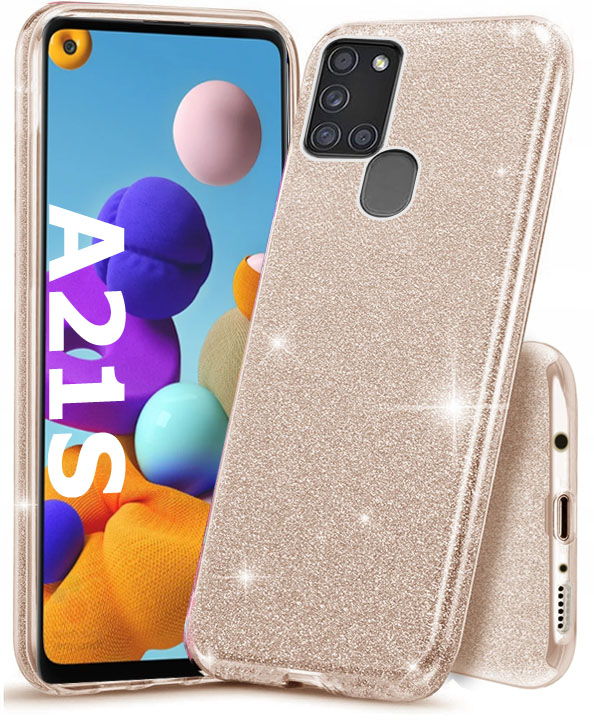 

Etui do Samsung Galaxy A21S Brokat Bling +szkło