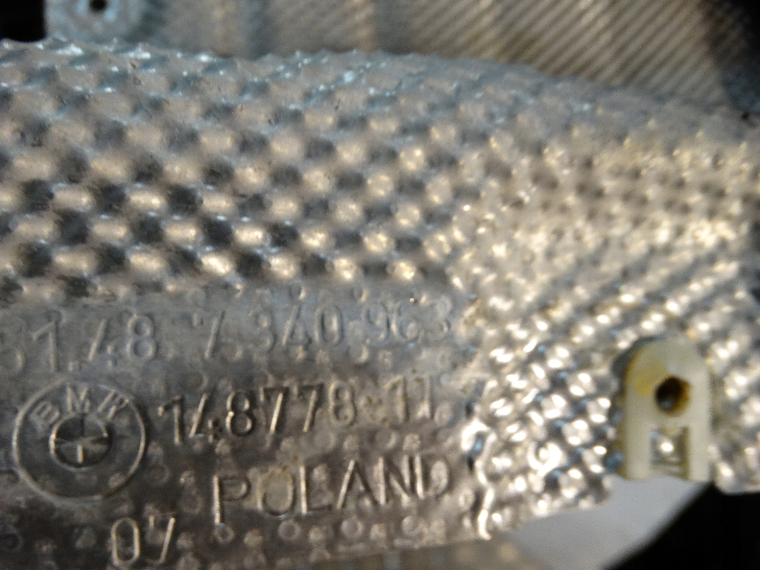 IDEALNA Blende Abdeckung TERMICZNA BMW G23 G20 G22 1