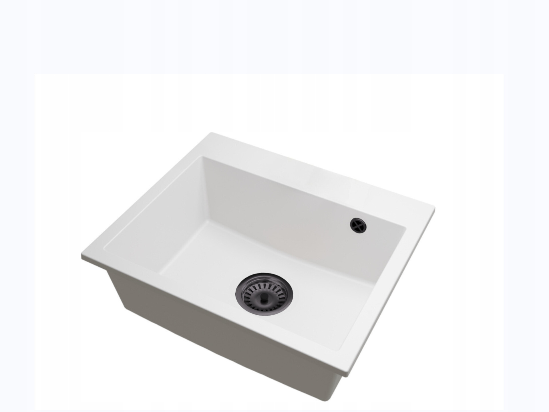 Kuchyňský granitový dřez Jednokomorový Velký Brado Exclusive 55