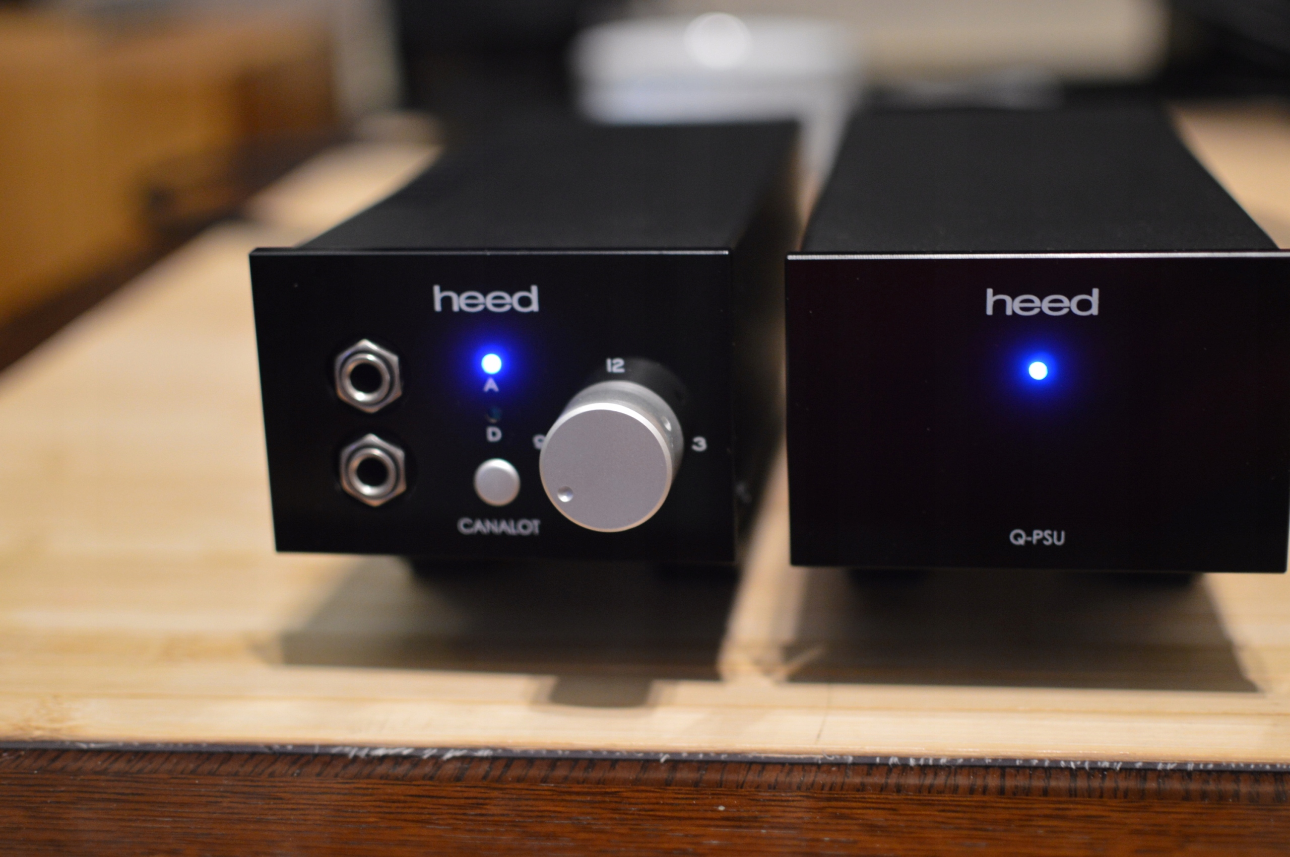 Wzmacniacz słuchawkowy+zasilacz - Heed Modular Canalot + Q-PSU Złącza inny