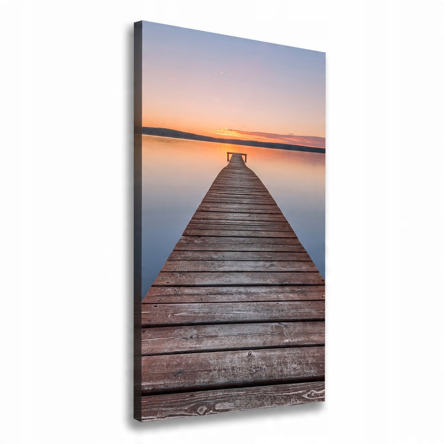 

Foto obraz na płótnie Drewniane molo 70x140 cm
