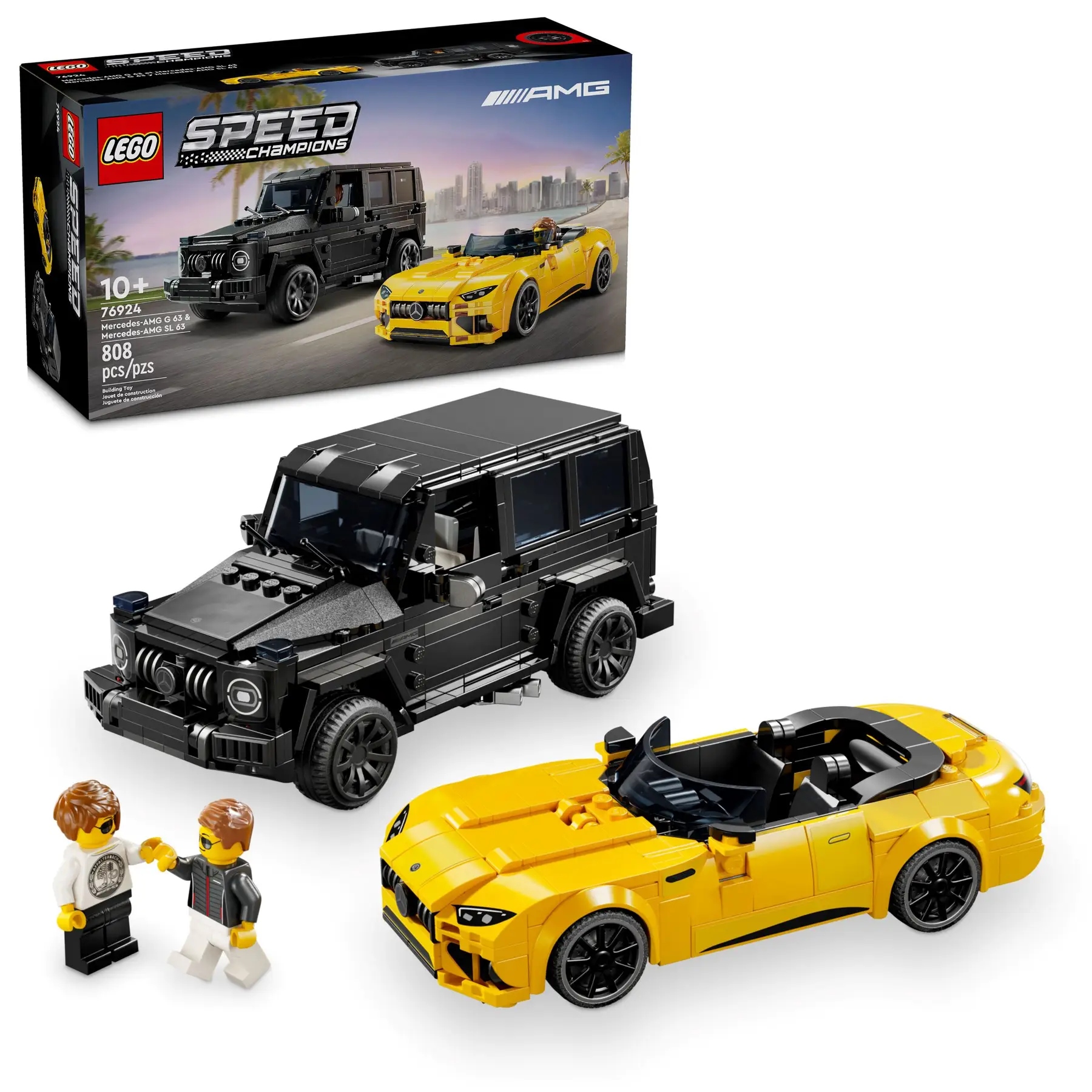 Lego 76924 Speed Champions Auta Mercedes-amg G 63 I Sl 63 Stavebnice
