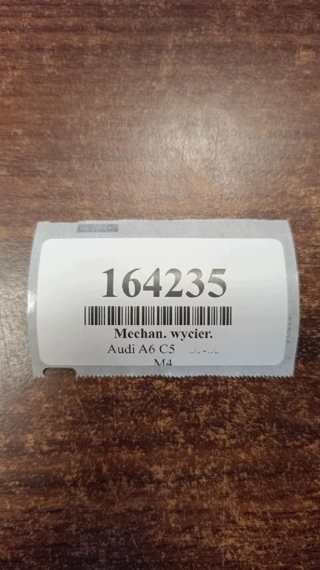 AUDI A6 C5 wiper mechanism front 4B1955028B