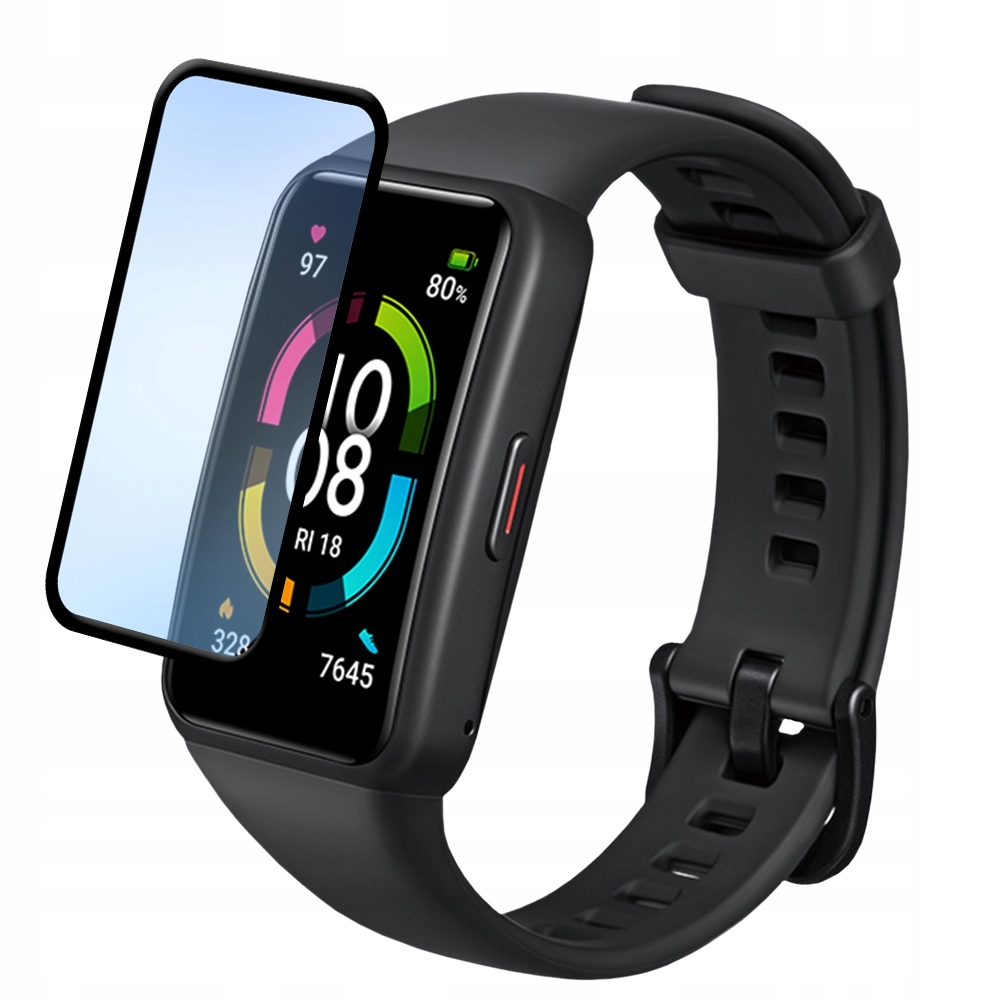 

Szkło Hybrydowe 5D do Huawei Honor Band 6