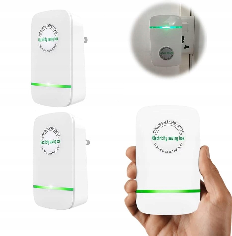 2 zestaw Stop Watt Energy Saver Oszczędzanie energii elektrycznej