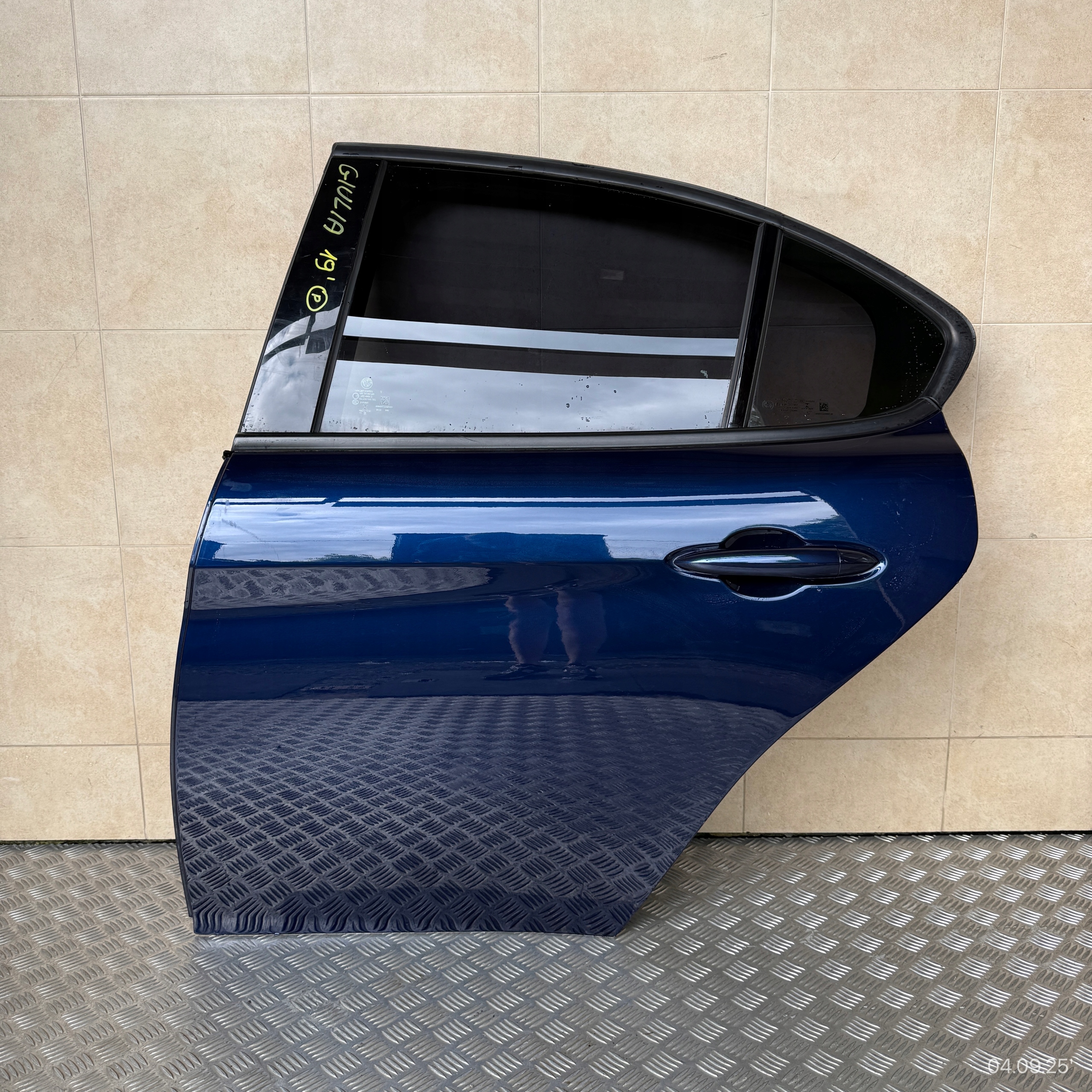 door complete rear. left ALFA ROMEO GIULIA 2019 ROK