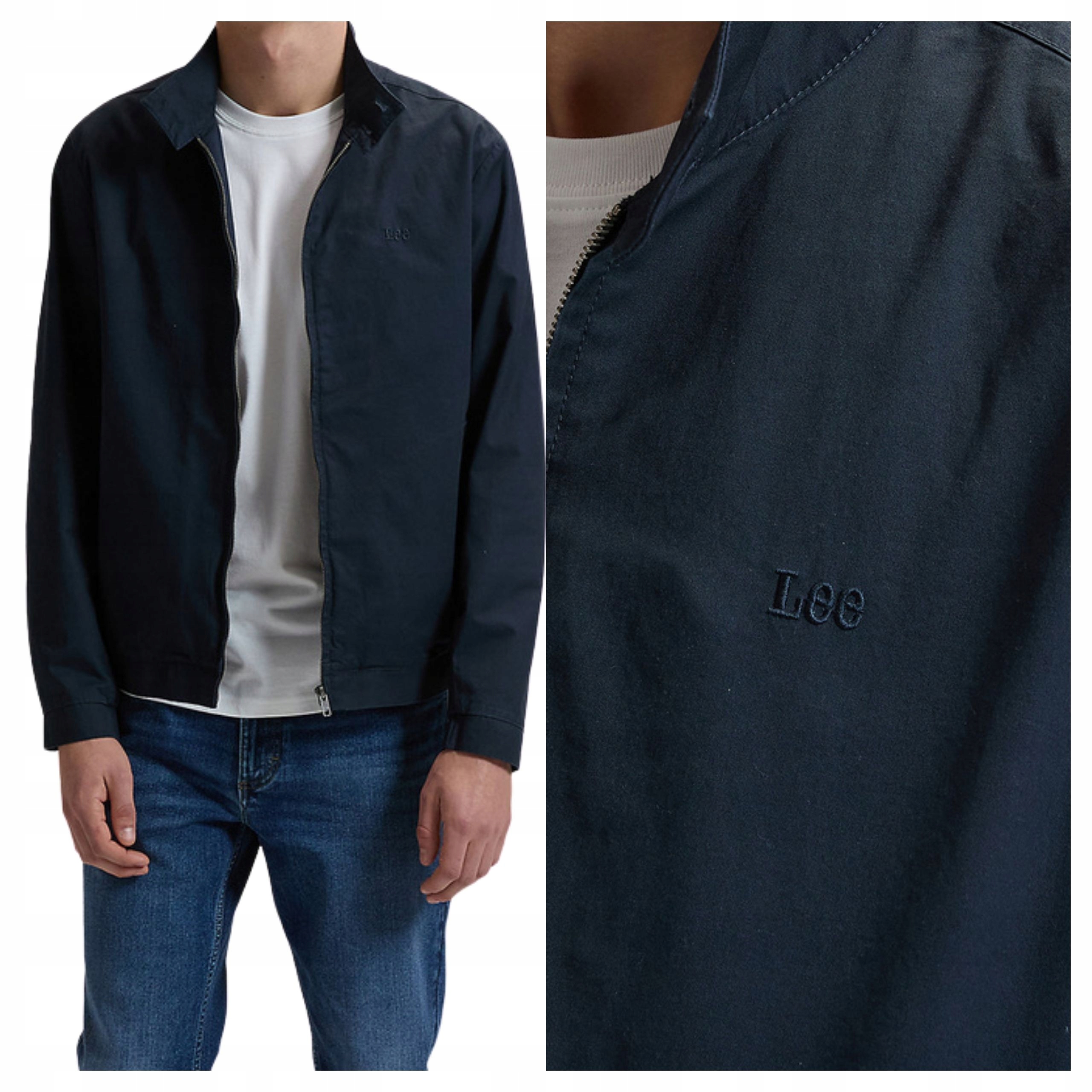 Pánská bunda Lee Harrington Classic Jacket Modrá Casual M