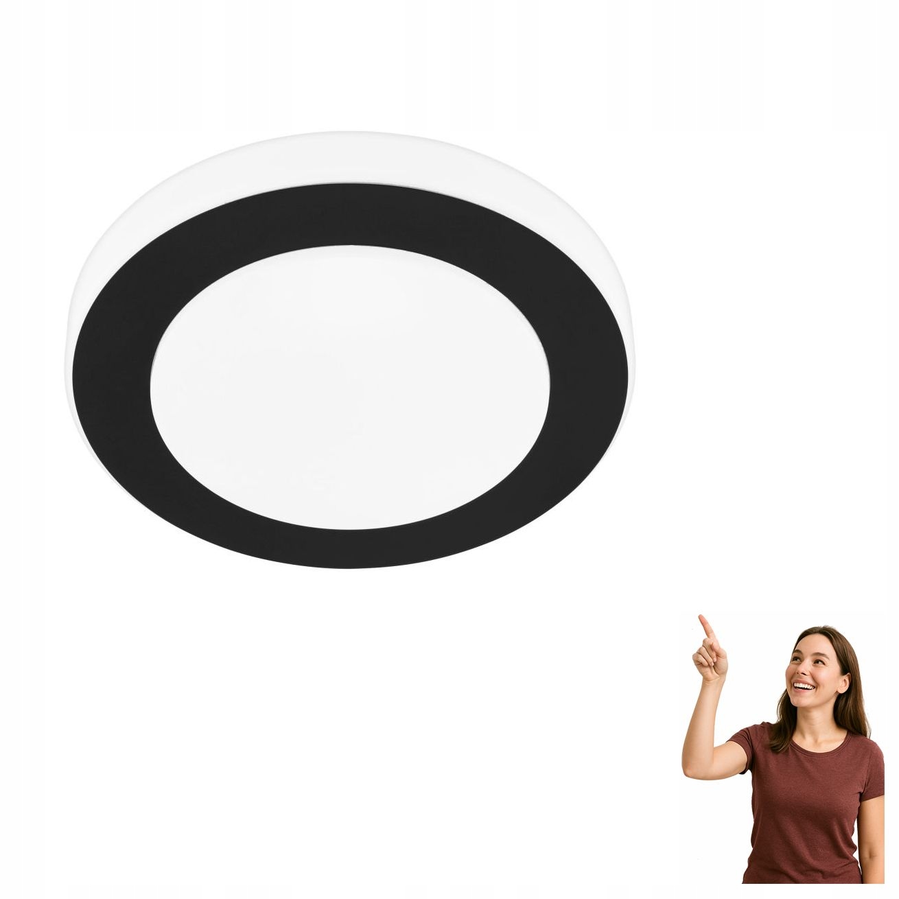 Stropné Stropné Svietidlo kúpeľne Led 3x3,6W IP44 Carpi 33682 Eglo