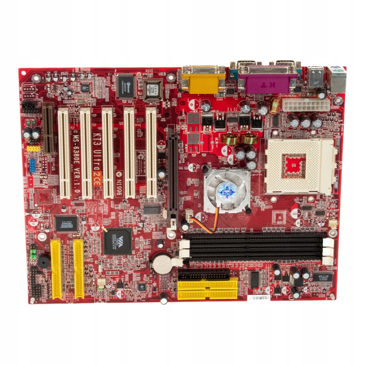 Msi MS-6380E KT3 ULTRA2 Socket 462 Ddr Agp Pci Cnr Raid Atx