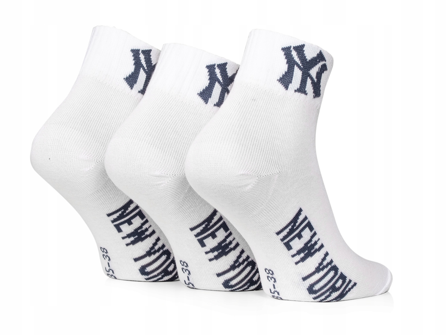 

Skarpety New York zakostki quarter 3-pack r. 43/46