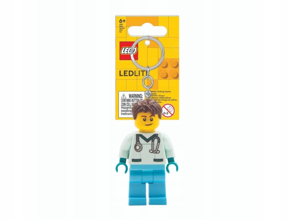 Lego KE194 Brelok do kluczy z latarką Pielęgniarz
