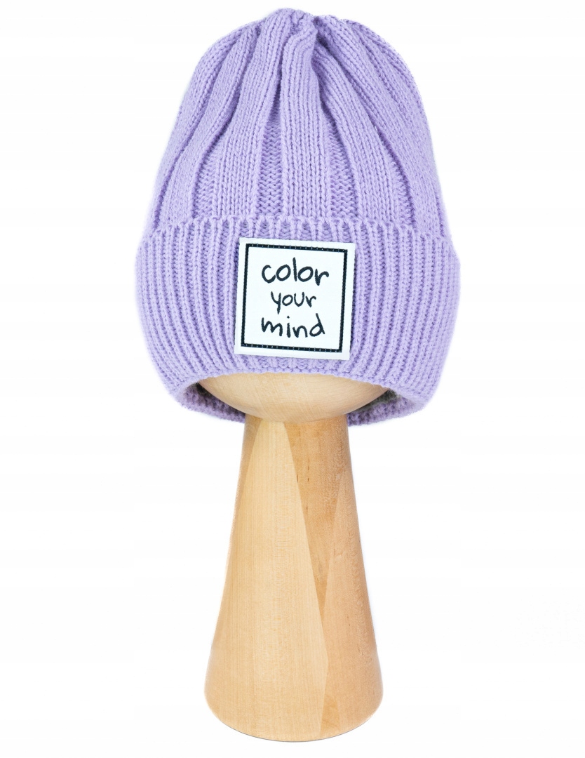 Zimowy komplet dziecięcy COLOR czapka + komin Rozmiar 48-52 cm