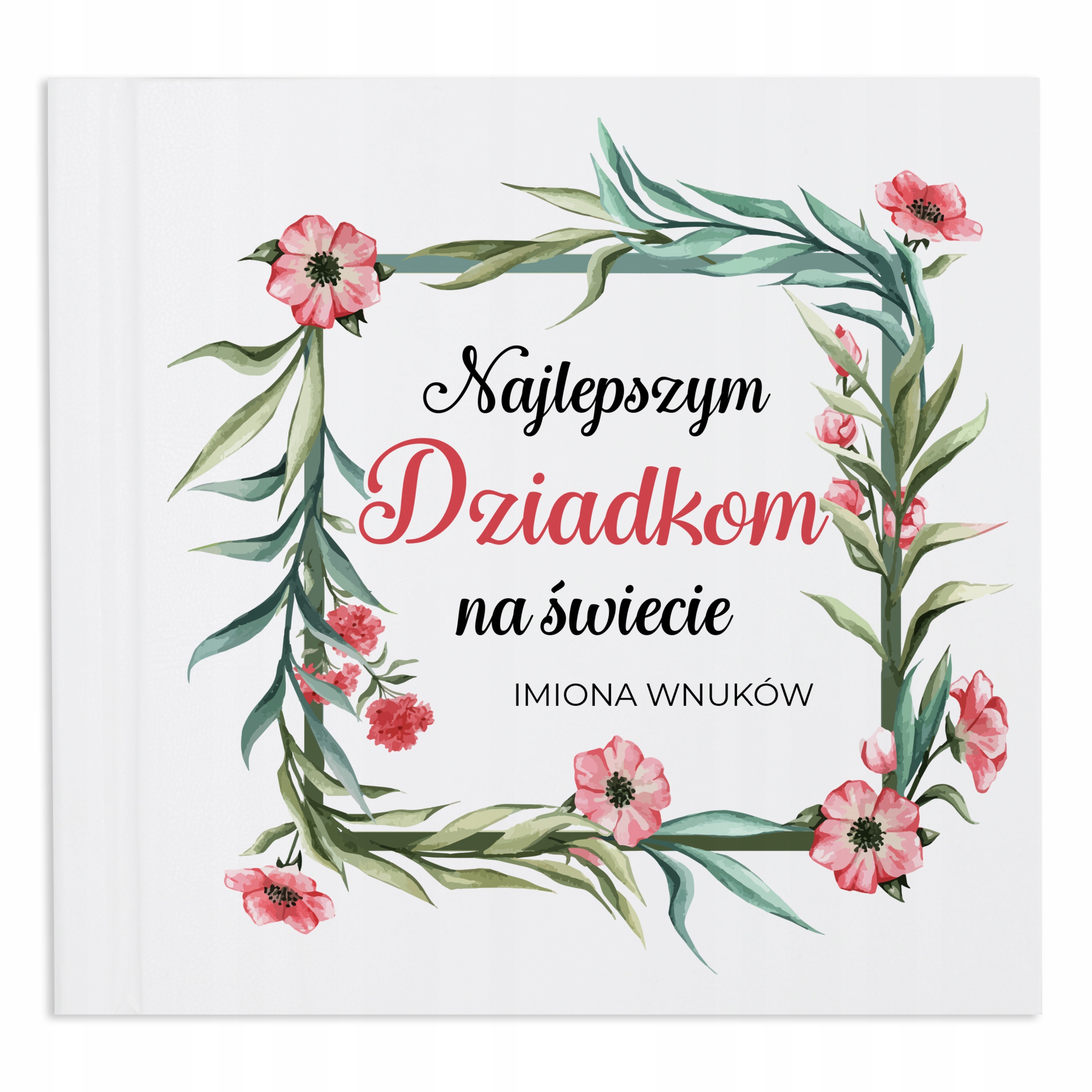 Bílý Album Dárek ke Dni babičky a dědečka Nejlepším Prarodičům Jméno Vzory