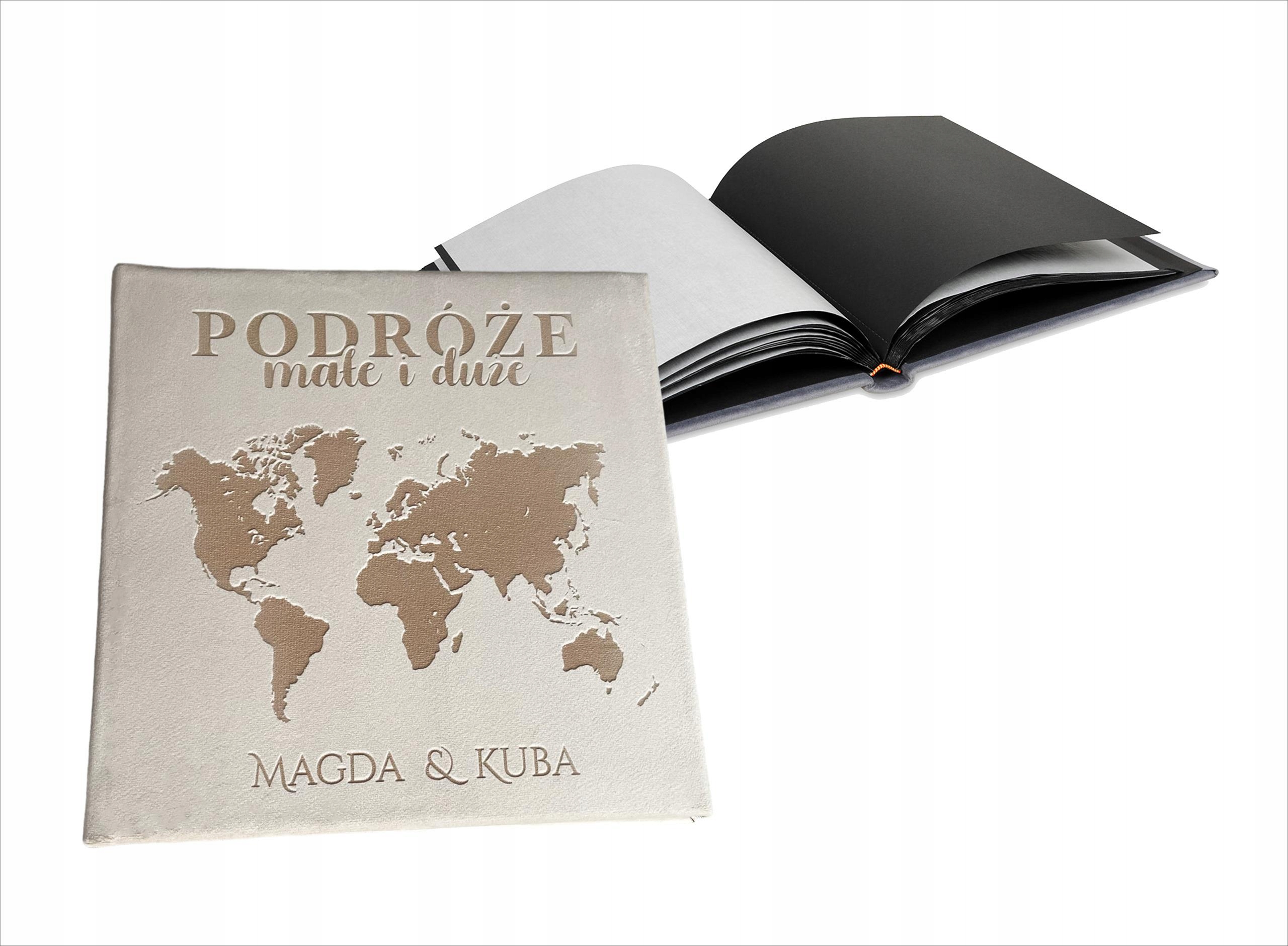 ALBUM WELUROWY PODRÓŻNICZY WAKACJE zdjęć GRŚW 30CZ