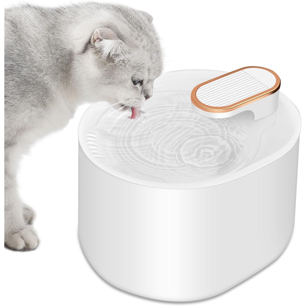 Levně Fontána Pro Zvířata Tichá Napáječka Pro Kočky Psa S Filtrem 3 L Velká Kapacita