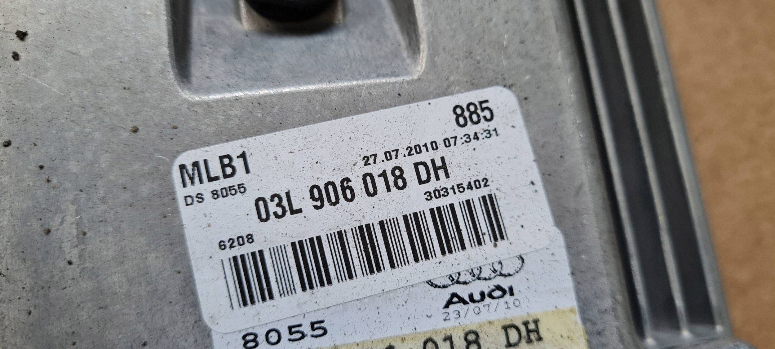 Q5 8R computer control unit of the engine ECU 2.0 TDI 03L906018DH A4 B8 A5 8T